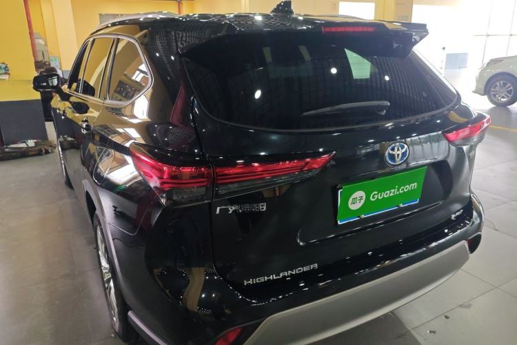 Used Toyota Highlander 2023 2.5L Smart Electric Hybrid Dual-Engine Four-Wheel Drive Prestige Version – 7 Seats Rear Left 45 Deg