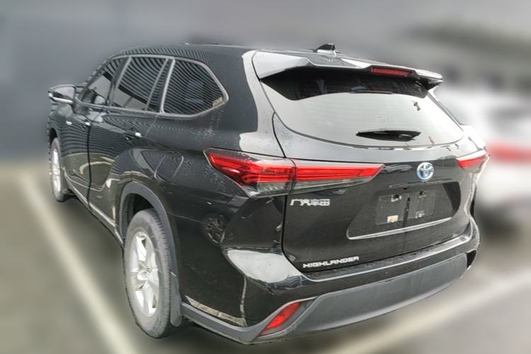 Used Toyota Highlander 2023 2.5L Smart Electric Hybrid Dual-Engine Two-Wheel Drive Elite Version 5 Seats Rear Left 45 Deg