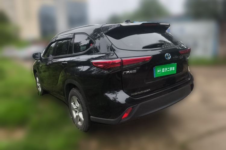 Used Toyota Highlander 2023 2.5L Smart Electric Hybrid Dual-Engine Two-Wheel Drive Elite Version 5 Seats Rear Left 45 Deg