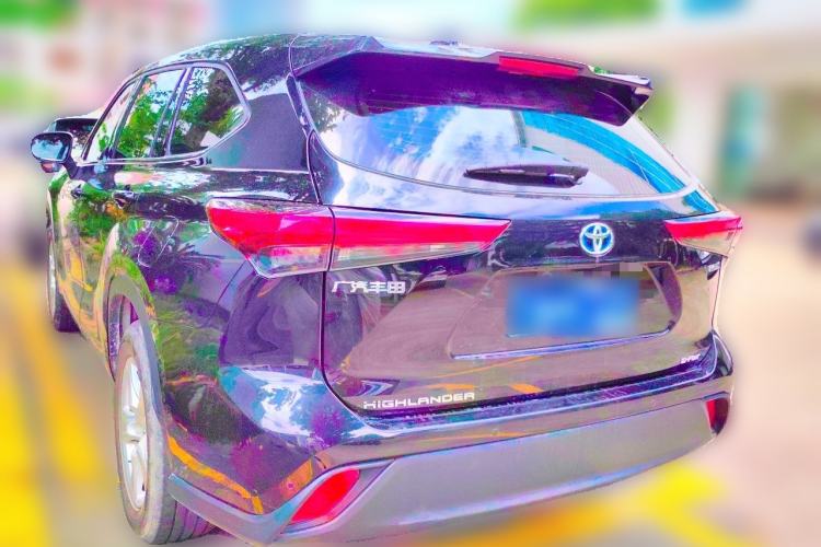 Used Toyota Highlander 2023 2.5L Smart Electric Hybrid Dual-Drive Elite Version 7 Seats Rear Left 45 Deg