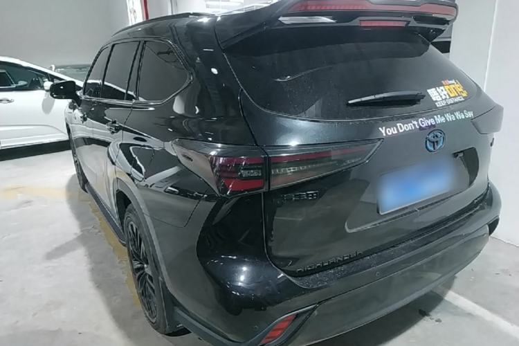 Used Toyota Highlander 2023 2.5L Smart Electric Hybrid Dual-Engine 4x4 Knight Edition 7 Seats Rear Left 45 Deg