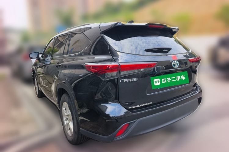Used Toyota Highlander 2023 2.5L Smart Electric Hybrid Dual-Engine Two-Wheel Drive Elite Version 5 Seats Rear Left 45 Deg