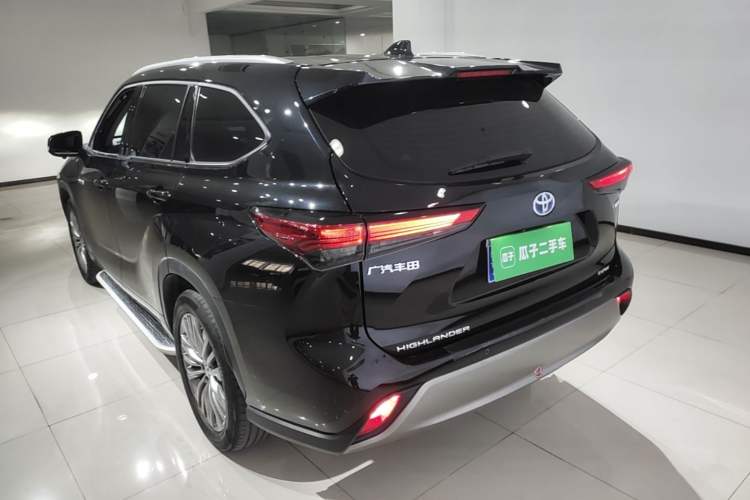 Used Toyota Highlander 2023 2.5L Smart Electric Hybrid Dual-Motor All-Wheel-Drive Luxury 7-Seater Rear Left 45 Deg