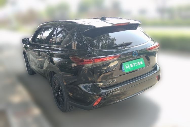 Used Toyota Highlander 2023 2.5L Smart Electric Hybrid Dual-Engine 4x4 Knight Edition 7 Seats Rear Left 45 Deg