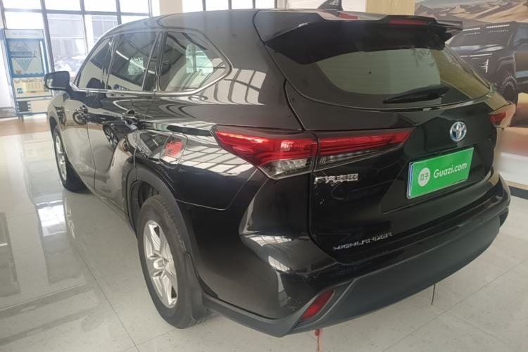 Used Toyota Highlander 2023 2.5L Smart Electric Hybrid Dual-Engine Two-Wheel Drive Elite Version 5 Seats Rear Left 45 Deg