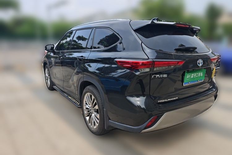 Used Toyota Highlander 2023 2.5L Smart Electric Hybrid Dual-Engine 4x4 Elite Edition 7 Seats Rear Left 45 Deg