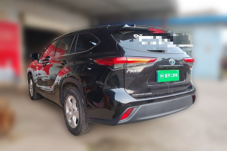 Used Toyota Highlander 2023 2.5L Smart Electric Hybrid Dual-Drive Elite Version 7 Seats Rear Left 45 Deg
