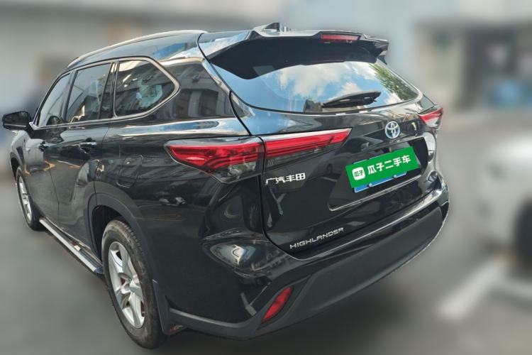 Used Toyota Highlander 2023 2.5L Smart Electric Hybrid Dual-Engine Two-Wheel Drive Elite Version 5 Seats Rear Left 45 Deg