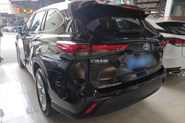 Used Toyota Highlander 2023 2.5L Smart Electric Hybrid Dual-Drive Elite Version 7 Seats Rear Left 45 Deg