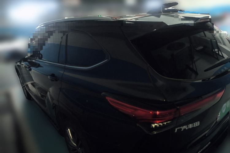 Used Toyota Highlander 2023 2.5L Smart Electric Hybrid Dual-Engine Four-Wheel Drive Prestige Version – 7 Seats Rear Left 45 Deg