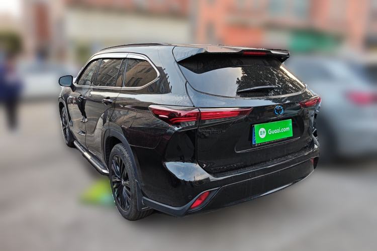 Used Toyota Highlander 2023 2.5L Smart Electric Hybrid Dual-Engine 4x4 Knight Edition 7 Seats Rear Left 45 Deg