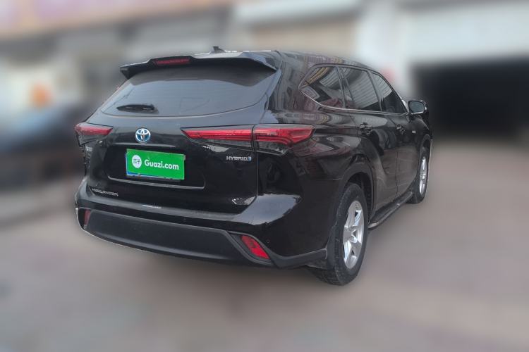 Used Toyota Highlander 2023 2.5L Smart Electric Hybrid Dual-Engine Two-Wheel Drive Elite Version 7-Seater PLUS Edition Rear Right 45 Deg