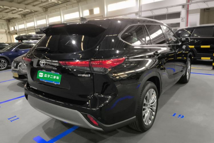 Used Toyota Highlander 2023 2.5L Smart Electric Hybrid Dual-Drive Prestige Version 7 Seats Rear Right 45 Deg
