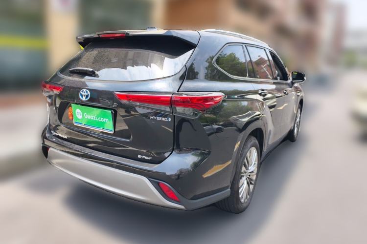 Used Toyota Highlander 2023 2.5L Smart Electric Hybrid Dual-Engine Four-Wheel Drive Prestige Version – 7 Seats Rear Right 45 Deg