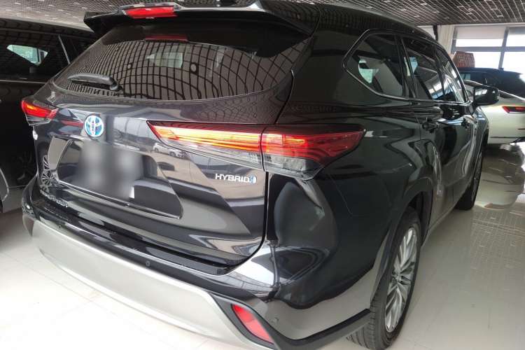 Used Toyota Highlander 2023 2.5L Smart Electric Hybrid Dual-Drive Prestige Version 7 Seats Rear Right 45 Deg