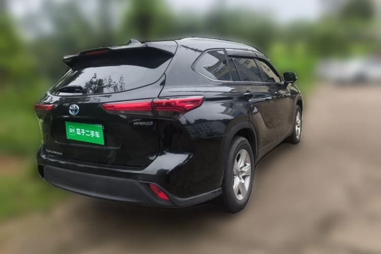 Used Toyota Highlander 2023 2.5L Smart Electric Hybrid Dual-Engine Two-Wheel Drive Elite Version 5 Seats Rear Right 45 Deg