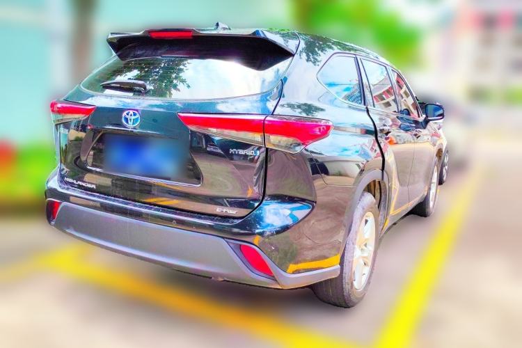 Used Toyota Highlander 2023 2.5L Smart Electric Hybrid Dual-Drive Elite Version 7 Seats Rear Right 45 Deg