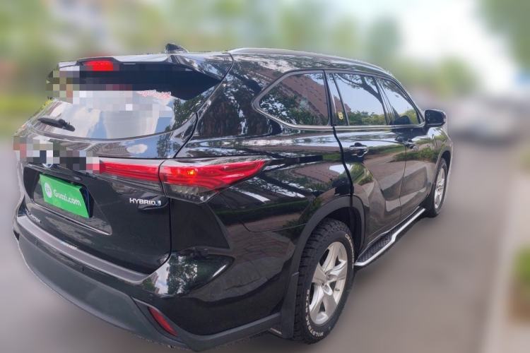 Used Toyota Highlander 2023 2.5L Smart Electric Hybrid Dual-Drive Elite Version 7 Seats Rear Right 45 Deg
