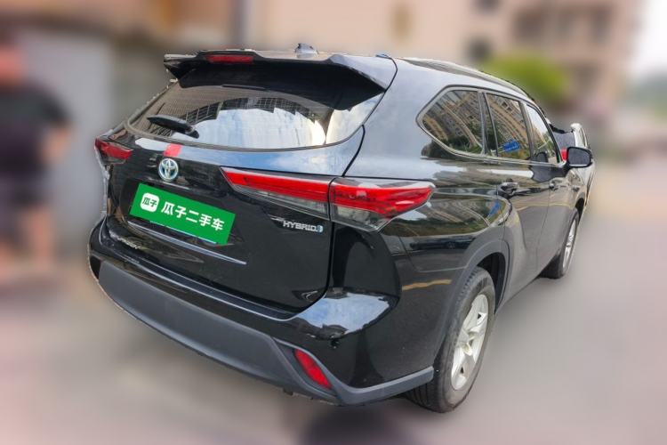 Used Toyota Highlander 2023 2.5L Smart Electric Hybrid Dual-Engine Two-Wheel Drive Elite Version 5 Seats Rear Right 45 Deg