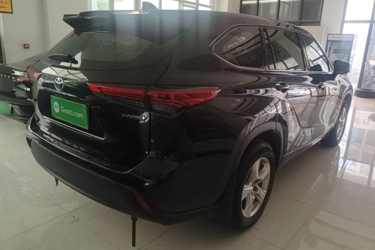 Used Toyota Highlander 2023 2.5L Smart Electric Hybrid Dual-Engine Two-Wheel Drive Elite Version 5 Seats Rear Right 45 Deg