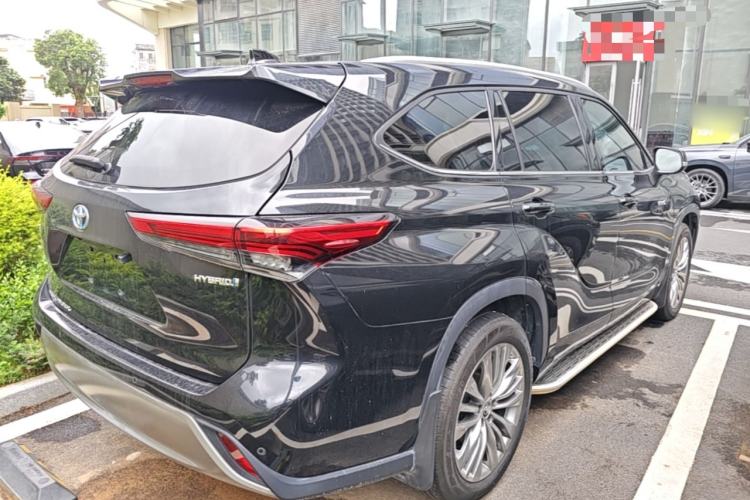 Used Toyota Highlander 2023 2.5L Smart Electric Hybrid Dual-Drive Prestige Version 7 Seats Rear Right 45 Deg