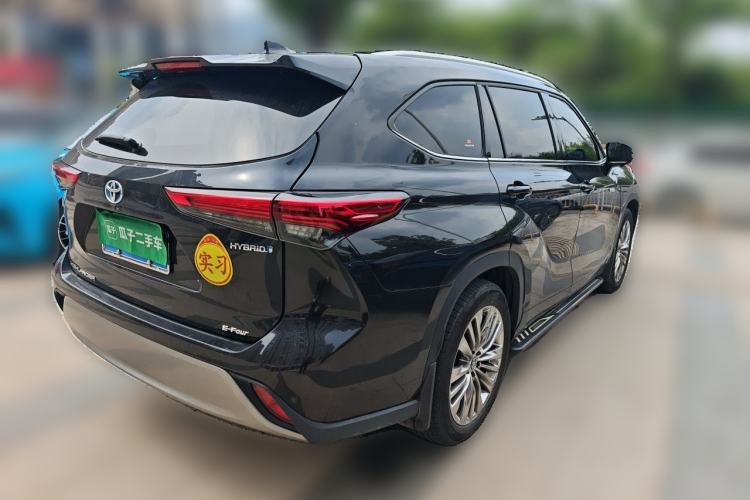 Used Toyota Highlander 2023 2.5L Smart Electric Hybrid Dual-Engine 4x4 Elite Edition 7 Seats Rear Right 45 Deg