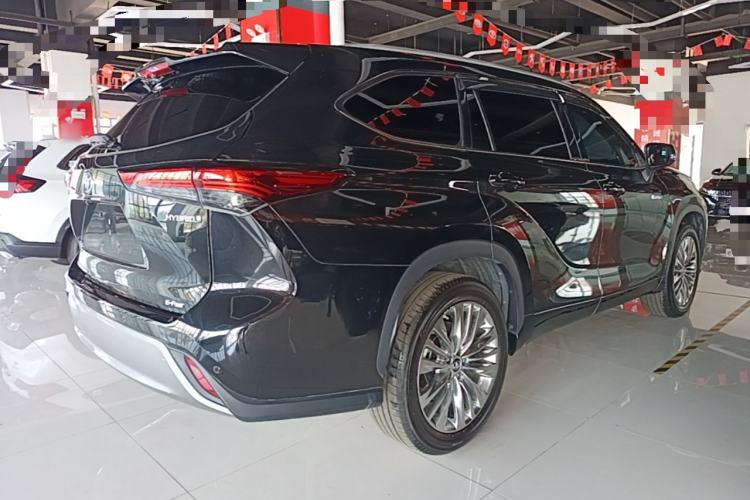 Used Toyota Highlander 2023 2.5L Smart Electric Hybrid Dual-Engine Four-Wheel Drive Prestige Version – 7 Seats Rear Right 45 Deg