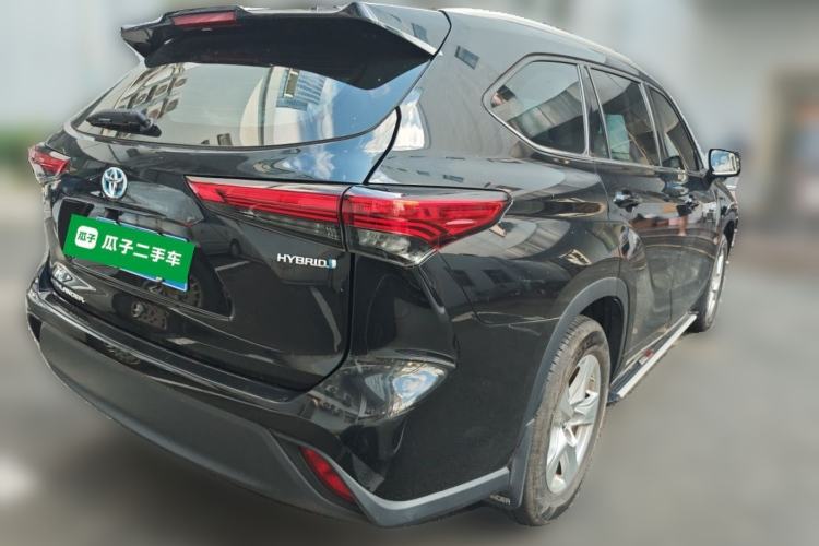 Used Toyota Highlander 2023 2.5L Smart Electric Hybrid Dual-Engine Two-Wheel Drive Elite Version 5 Seats Rear Right 45 Deg
