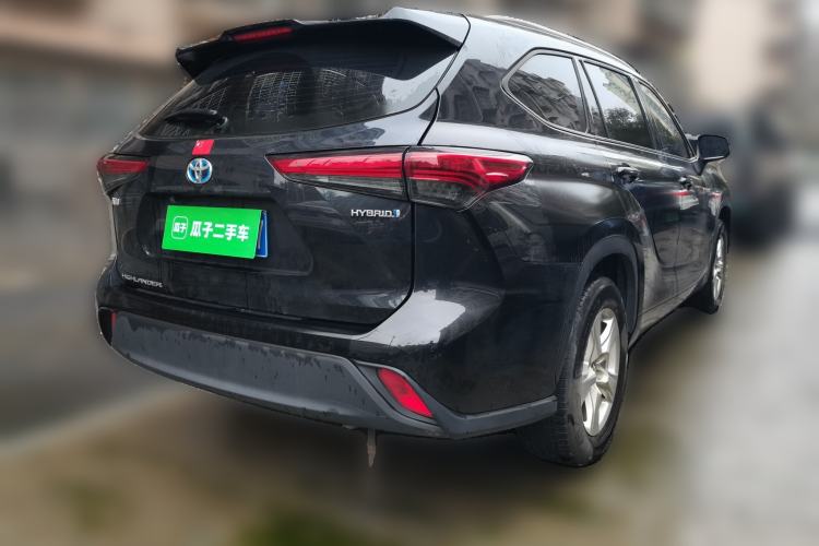Used Toyota Highlander 2023 2.5L Smart Electric Hybrid Dual-Engine Two-Wheel Drive Elite Version 5 Seats Rear Right 45 Deg