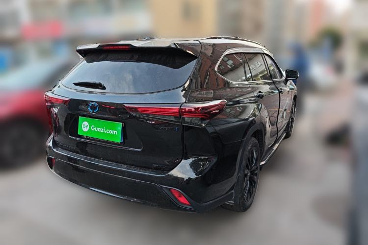 Used Toyota Highlander 2023 2.5L Smart Electric Hybrid Dual-Engine 4x4 Knight Edition 7 Seats Rear Right 45 Deg