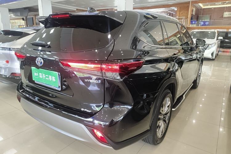 Used Toyota Highlander 2023 2.5L Smart Electric Hybrid Dual-Engine Four-Wheel Drive Prestige Version – 7 Seats Rear Right 45 Deg