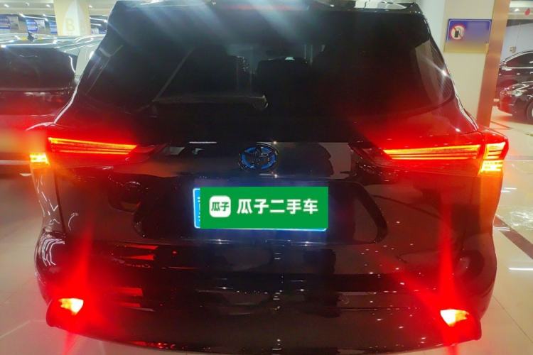 Used Toyota Highlander 2023 2.5L Smart Electric Hybrid Dual-Engine 4x4 Knight Edition 7 Seats Rear