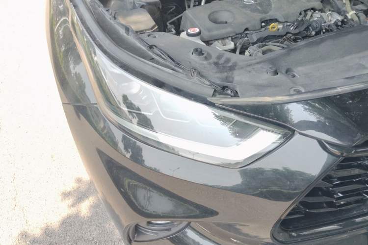 Used Toyota Highlander 2023 2.5L Smart Electric Hybrid Dual-Engine 4x4 Knight Edition 7 Seats Right Front Headlight