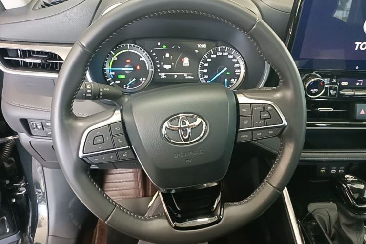 Used Toyota Highlander 2023 2.5L Smart Electric Hybrid Dual-Engine Four-Wheel Drive Prestige Version – 7 Seats Steering Wheel