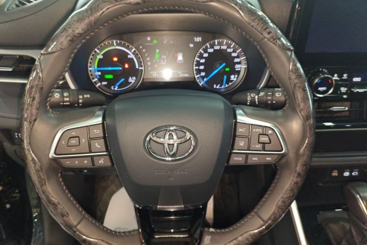 Used Toyota Highlander 2023 2.5L Smart Electric Hybrid Dual-Engine Four-Wheel Drive Prestige Version – 7 Seats Steering Wheel