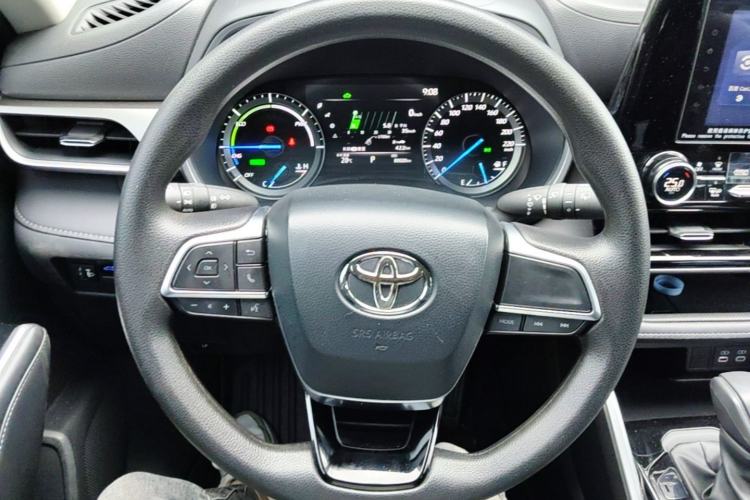 Used Toyota Highlander 2023 2.5L Smart Electric Hybrid Dual-Engine Two-Wheel Drive Elite Version 5 Seats Steering Wheel