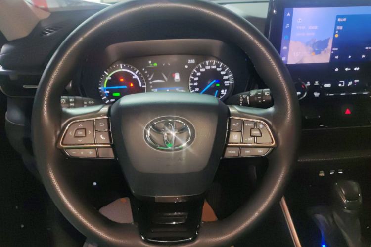 Used Toyota Highlander 2023 2.5L Smart Electric Hybrid Dual-Engine 4x4 Knight Edition 7 Seats Steering Wheel