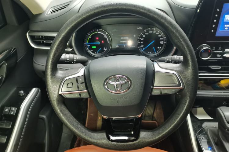 Used Toyota Highlander 2023 2.5L Smart Electric Hybrid Dual-Engine Two-Wheel Drive Elite Version 5 Seats Steering Wheel