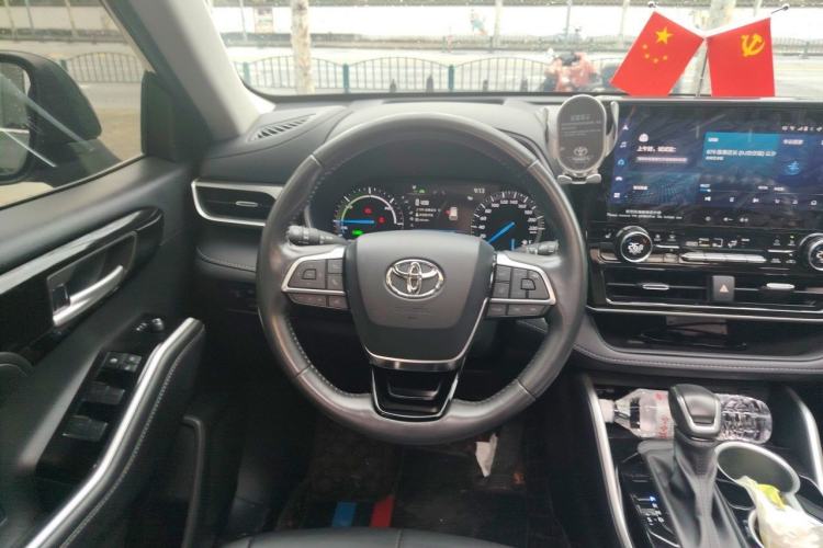 Used Toyota Highlander 2023 2.5L Smart Electric Hybrid Dual-Engine Four-Wheel Drive Prestige Version – 7 Seats Steering Wheel
