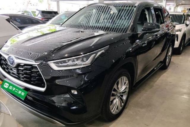 Used Toyota Highlander 2023 2.5L Smart Electric Hybrid Dual-Engine Four-Wheel Drive Prestige Version – 7 Seats