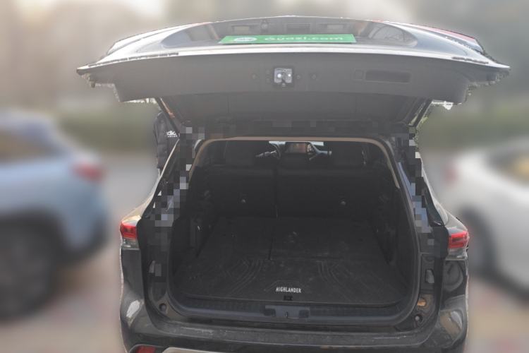 Used Toyota Highlander 2023 2.5L Smart Electric Hybrid Dual-Motor All-Wheel-Drive Luxury 7-Seater Trunk