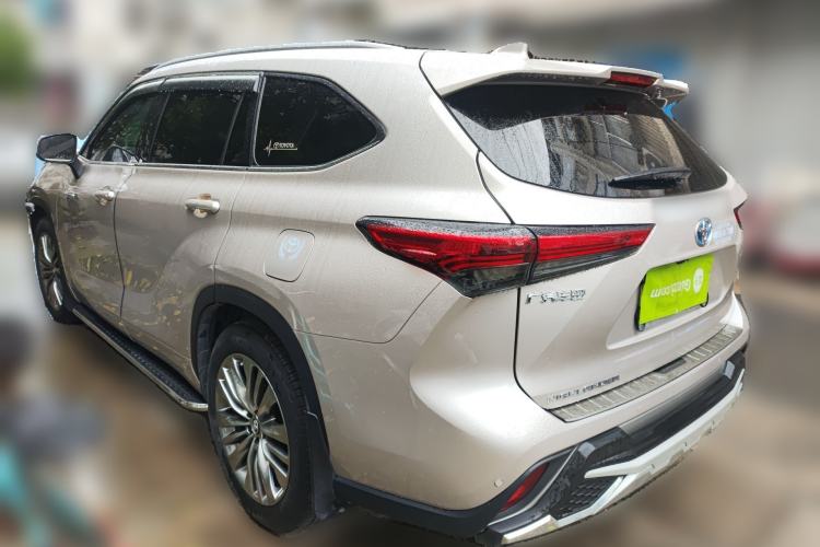 Used Toyota Highlander 2023 2.5L Smart Electric Hybrid Dual-Drive Prestige Version 7 Seats Rear Left 45 Deg