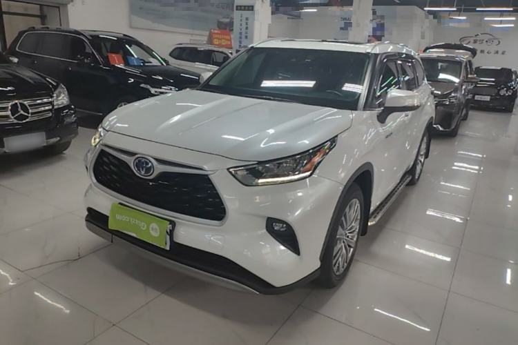 Used Toyota Highlander 2023 2.5L Smart Electric Hybrid Dual-Motor All-Wheel-Drive Luxury 7-Seater Guazi used car, China used car export, Used car for sale, Used cars, Cheapest cars for sale