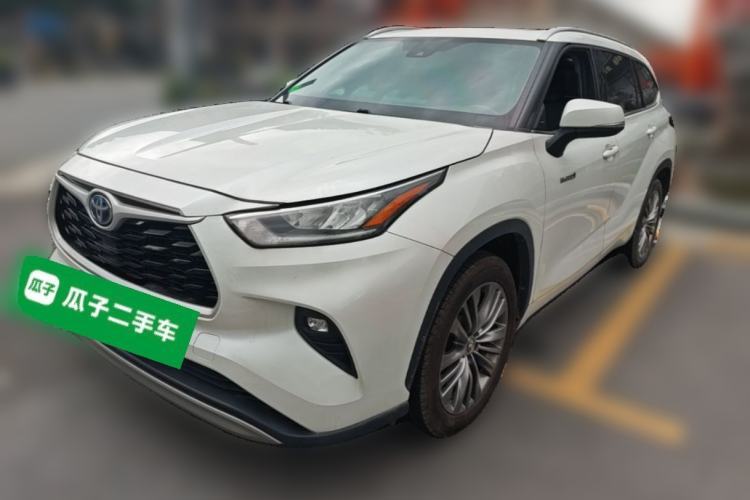 Used Toyota Highlander 2023 2.5L Smart Electric Hybrid Dual-Motor All-Wheel-Drive Luxury 7-Seater Guazi used car, China used car export, Used car for sale, Used cars, Cheapest cars for sale