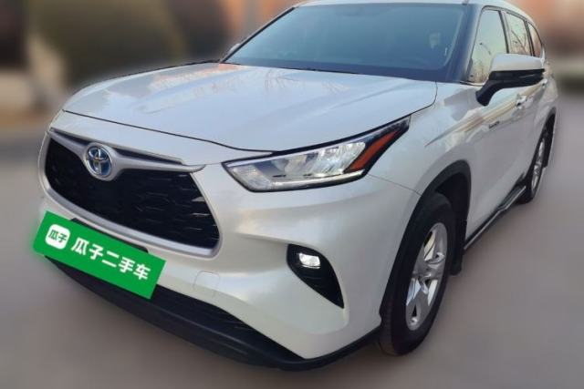 Used Toyota Highlander 2023 2.5L Smart Electric Hybrid Dual-Drive Elite Version 7 Seats