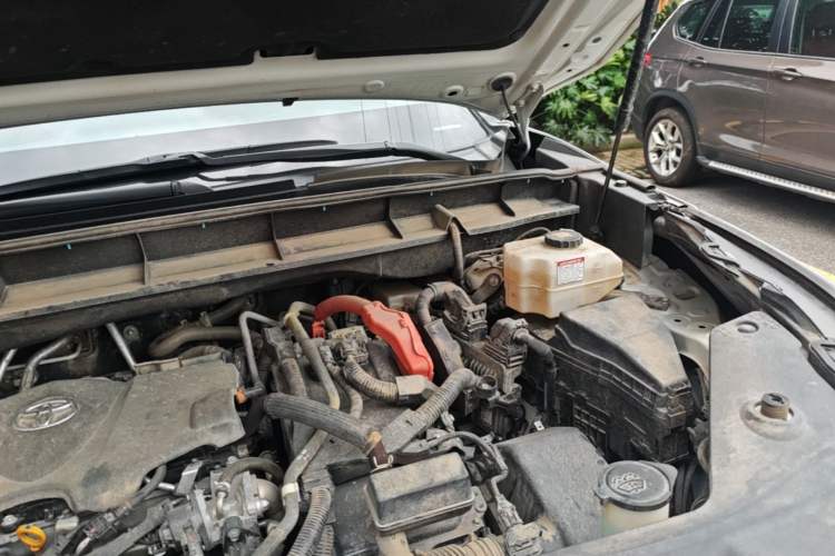 Used Toyota Highlander 2023 2.5L Smart Electric Hybrid Dual-Motor All-Wheel-Drive Luxury 7-Seater Engine Bay Left
