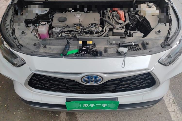 Used Toyota Highlander 2023 2.5L Smart Electric Hybrid Dual-Motor All-Wheel-Drive Luxury 7-Seater Engine Bay