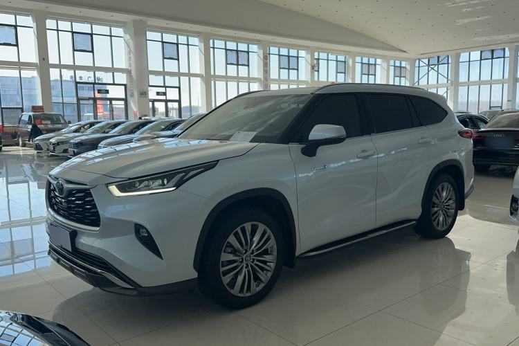 Used Toyota Highlander 2023 2.5L Smart Electric Hybrid Dual-Engine Four-Wheel Drive Prestige Version – 7 Seats Exterior 1