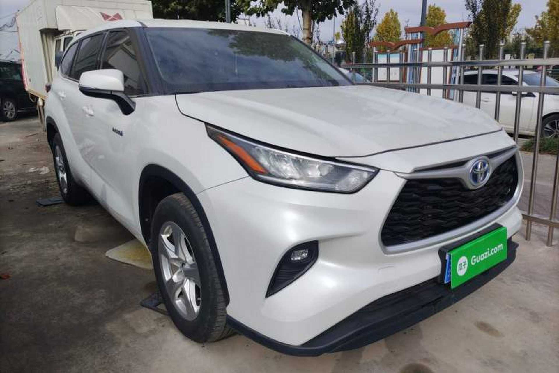 Used Toyota Highlander 2023 2.5L Smart Electric Hybrid Dual-Engine Two-Wheel Drive Elite Version 5 Seats Exterior 2