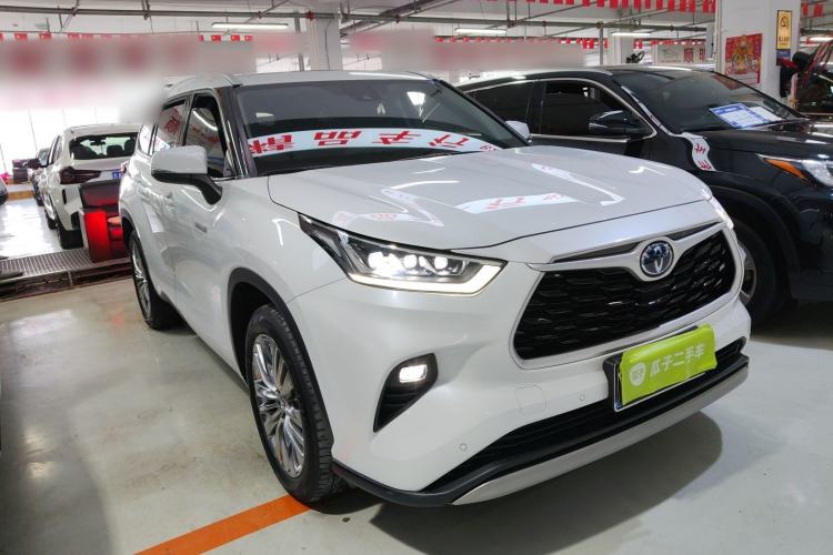 Used Toyota Highlander 2023 2.5L Smart Electric Hybrid Dual-Engine Four-Wheel Drive Prestige Version – 7 Seats Exterior 2